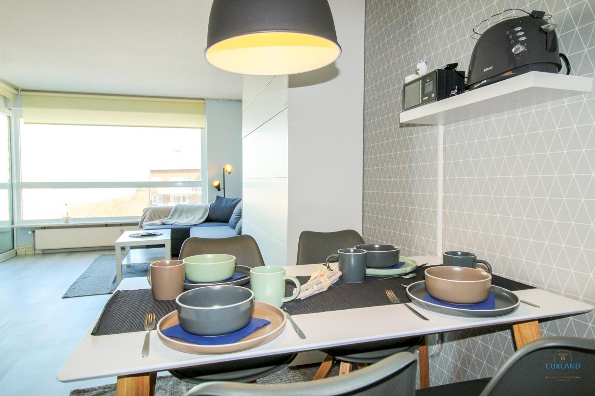 Haus Frische Brise Wohnung 7 10 Inselblick 库克斯港 外观 照片